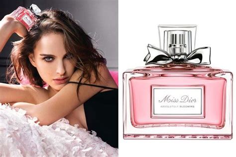 perfume que anuncia natalie portman